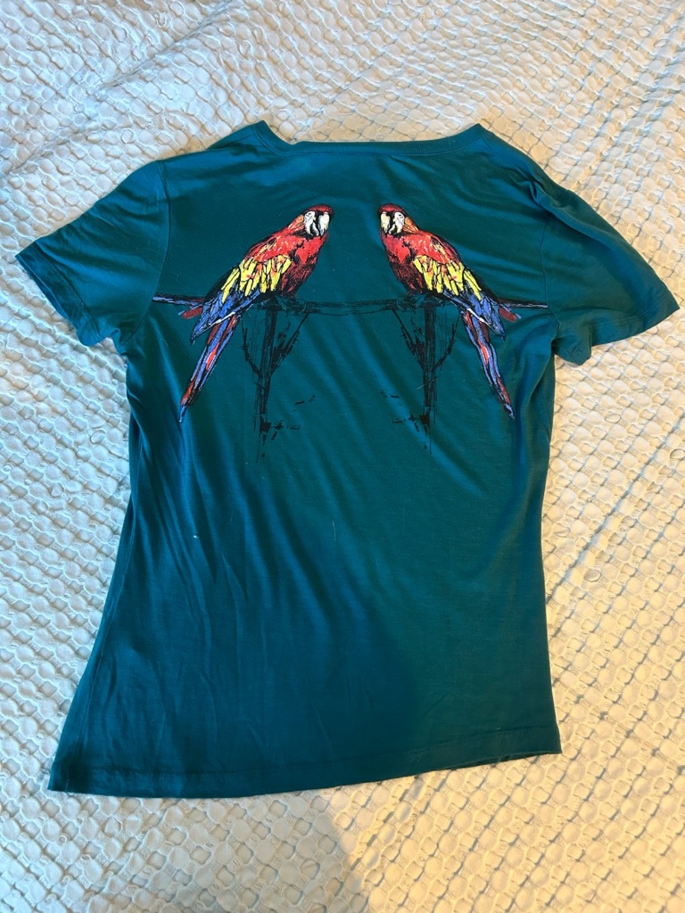 L.A.M.B. Sheer Pirate Tee Size Large EUC